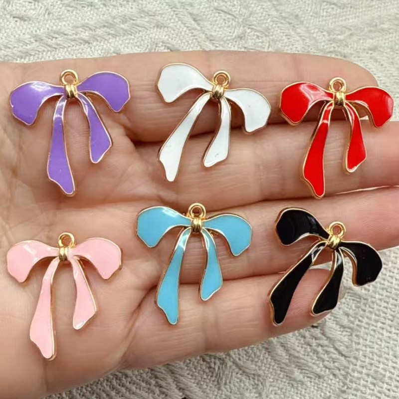 Bow Tie Pre Tied - 10 piezas de dijes de metal