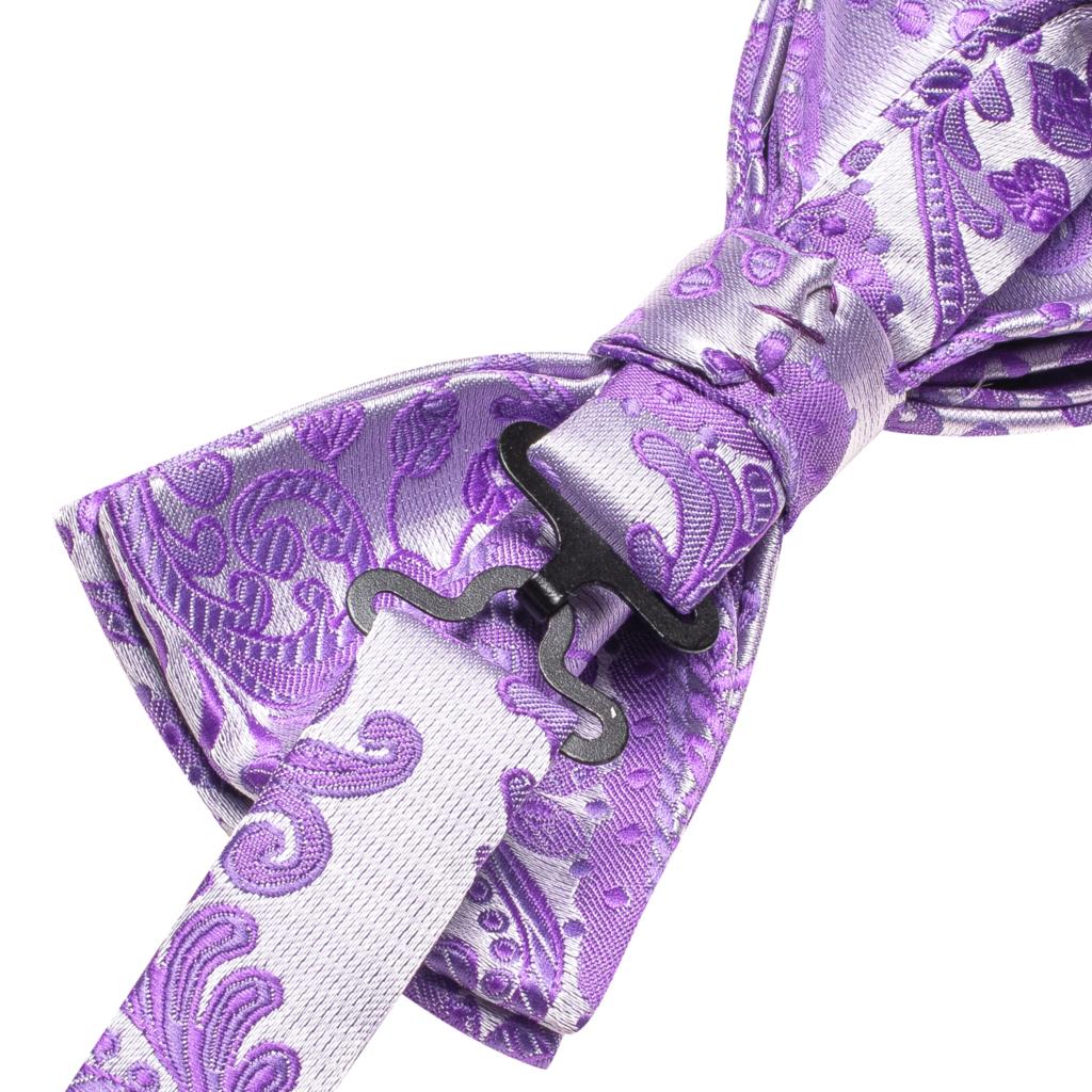 Pajarita de seda violeta para  - Bow Tie Pre Tied reseña y precio