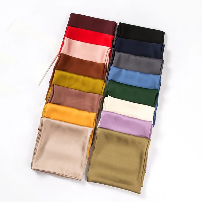 Pañuelo de satén para mujer de - Ascot Neck Scarf reseña y precio