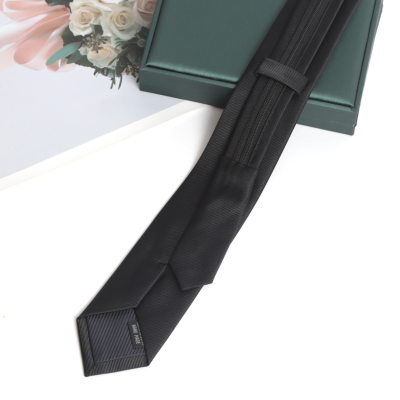 Corbata con cremallera de colo - Skinny Tie Men reseña y precio