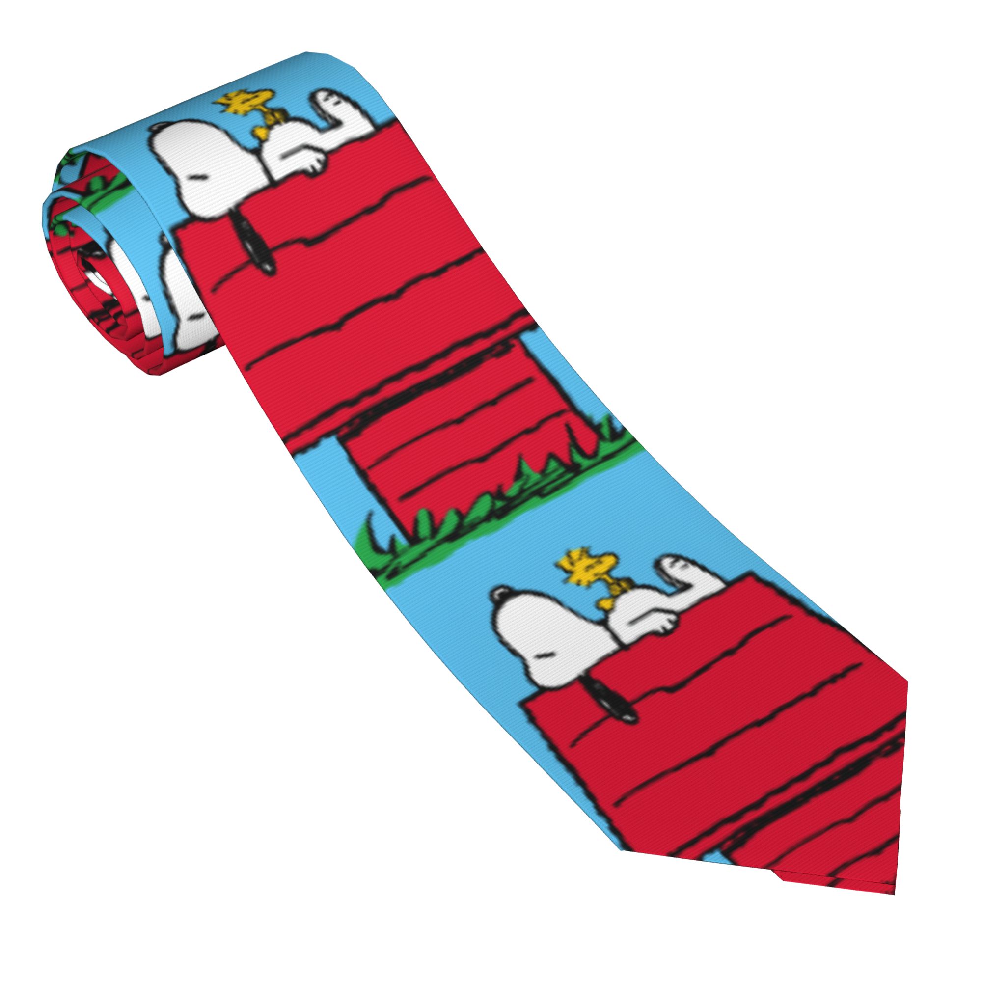 Corbatas de Snoopy y Woodstock - Skinny Tie Men reseña y precio