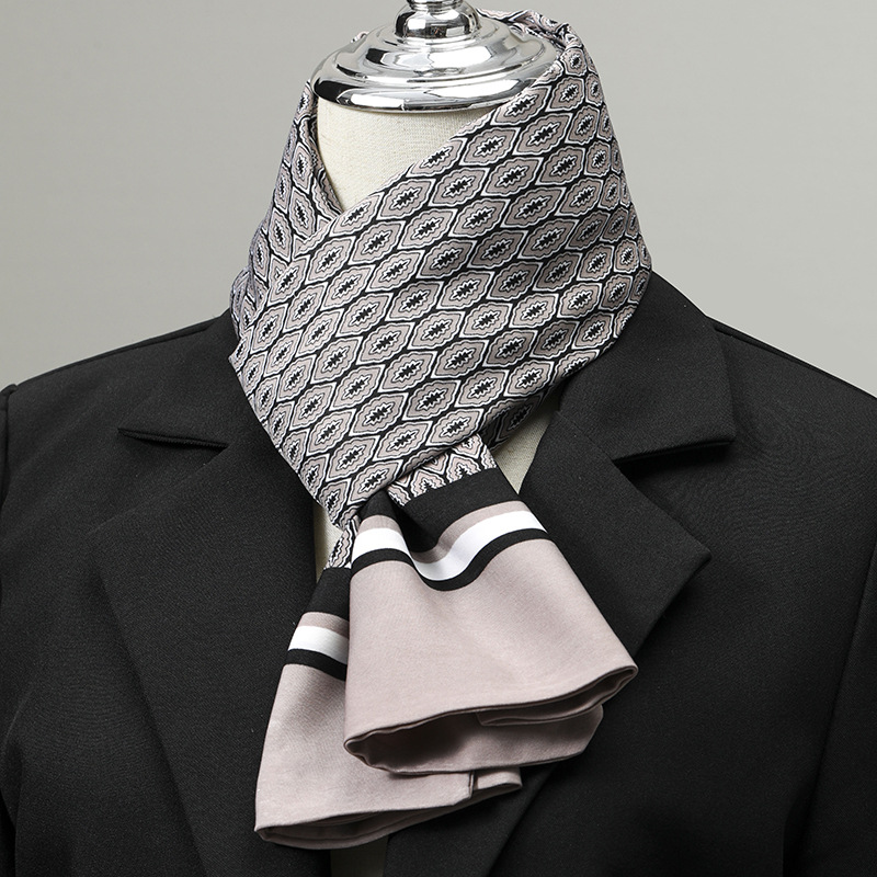 Bufanda para hombre, bufanda d - Ascot Neck Scarf reseña y precio