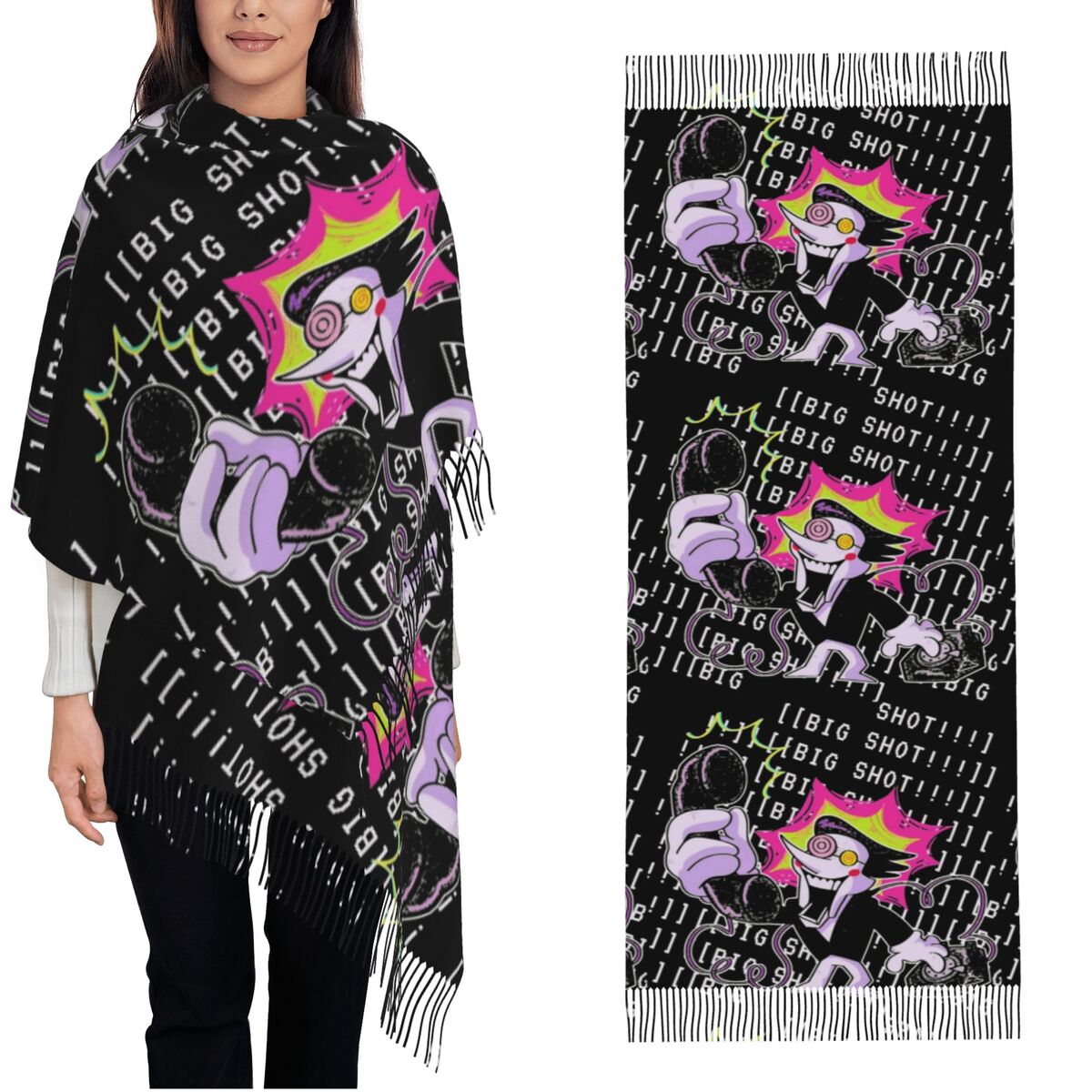 Deltarune Chal envolvente para - Pashmina Wrap Large reseña y precio